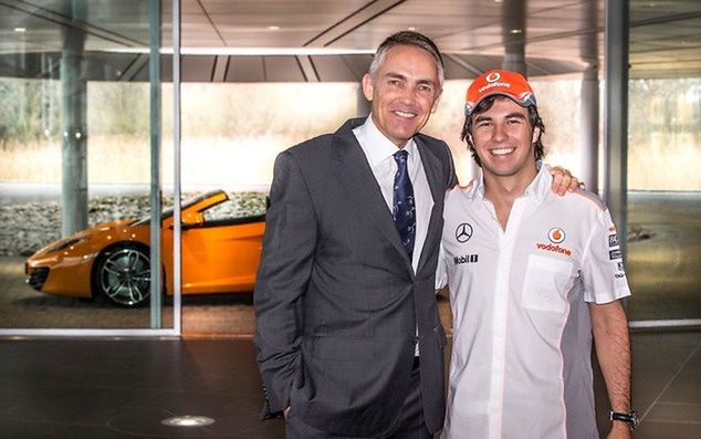 Whitmarsh i Perez / fot. McLaren.com