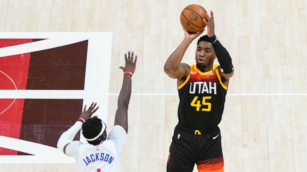 Getty Images / Alex Goodlett / Na zdjęciu: Donovan Mitchell