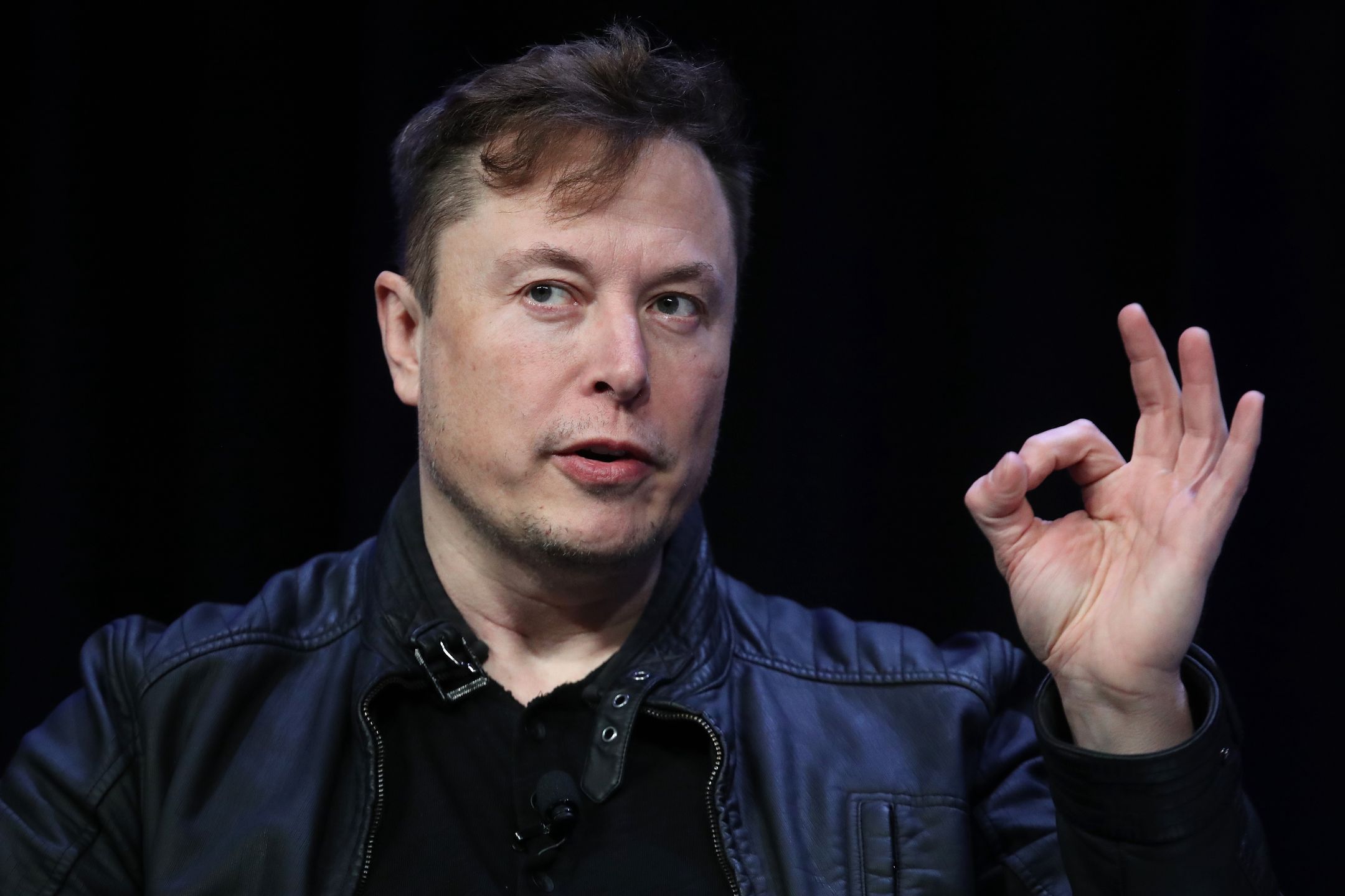 WASHINGTON, DC - MARCH 09: Elon Musk, founder and chief engineer of SpaceX speaks at the 2020 Satellite Conference and Exhibition March 9, 2020 in Washington, DC. Musk answered a range of questions relating to SpaceX projects during his appearance at the conference. (Photo by Win McNamee/Getty Images)