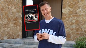 Była już noc. Lewandowski odezwał się na Instagramie