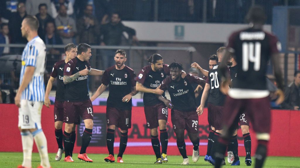 Getty Images / Tullio M. Puglia / Na zdjęciu: piłkarze AC Milan