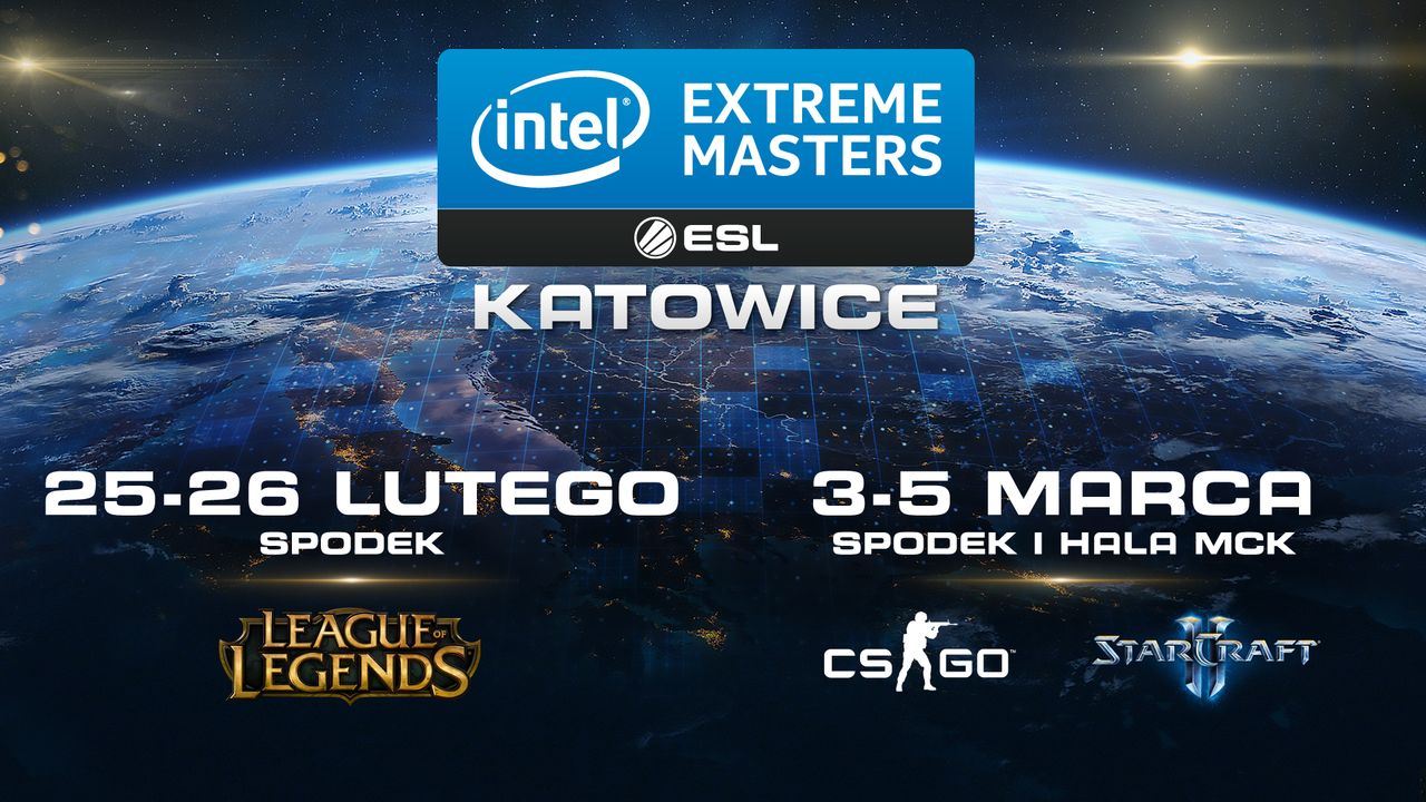 Dwa finały Intel Extreme Masters Katowice 2017 z pulą nagród 2,5 miliona złotych! #IEM