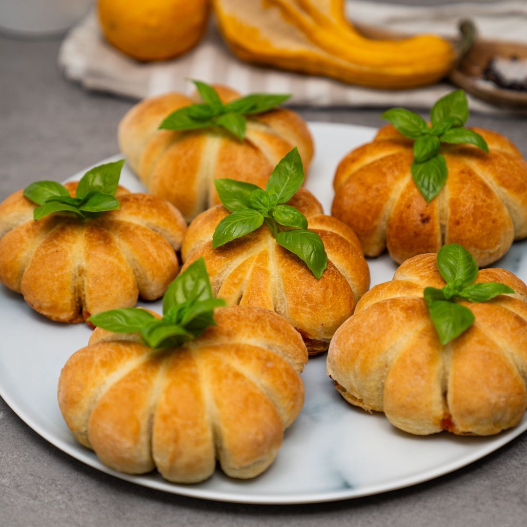 Dyniowe mini pizze