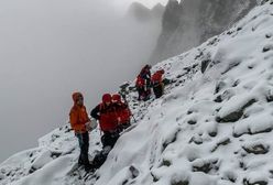 Tatry. Groźna akcja ratunkowa. Taternik utknął na Cubrynie