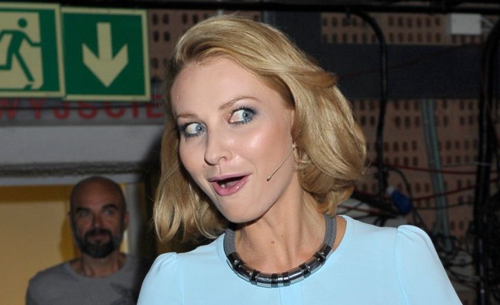 Joanna Moro tapla się w lodowatej wodzie NA GOLASA