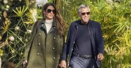 Szykowni George i Amal Clooneyowie sfotografowani na randce na południu Francji. Para jak z żurnala? (FOTO)