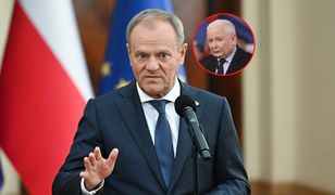 Tusk uderza w Kaczyńskiego. "Putin?"
