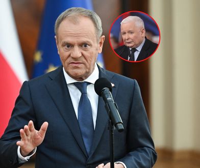 Tusk uderza w Kaczyńskiego. "Putin?"