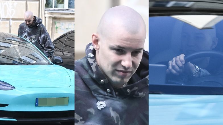 Żabson ładuje się do Tesli za pól miliona złotych