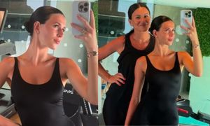 Roksana Węgiel wylewa siódme poty na siłowni. Towarzyszyła jej mama. Podobne do siebie?