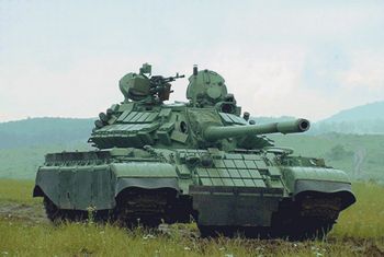 Ostatni taki kraj w Europie. Wyrzucają stare czołgi Rosjan