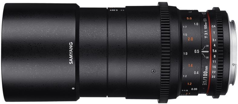 Samyang 100 mm f/2,8 ED UMC MACRO - manualne makro do pełnej klatki 6