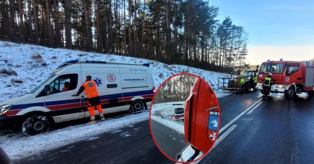 Jechali z pomocą, sami jej potrzebowali...