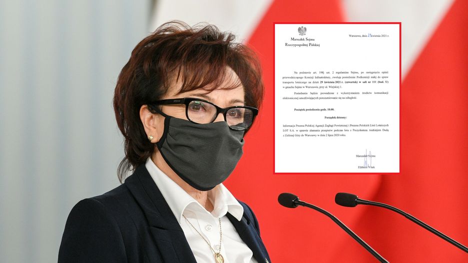Marszałek Sejmu Elżbieta Witek