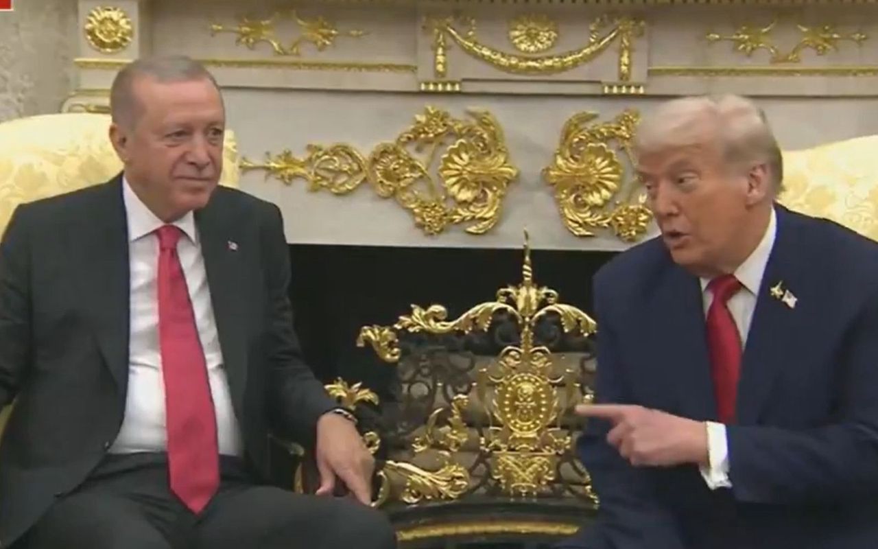 Trump wskazał na Erdogana. Nagle takie słowa. Poszło na żywo