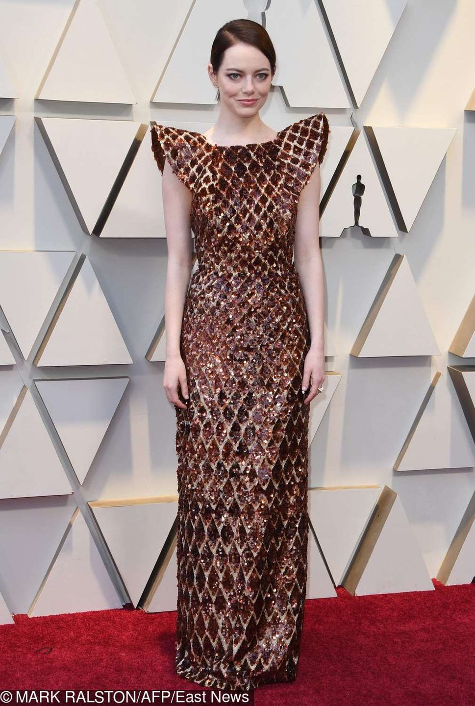 Emma Stone – Oscary 2019, kreacja: Louis Vuitton