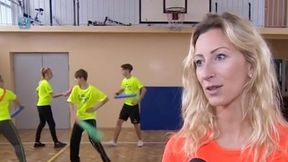 Spotkanie z olimpijką. Aleksandra Socha w pabianickim gimnazjum