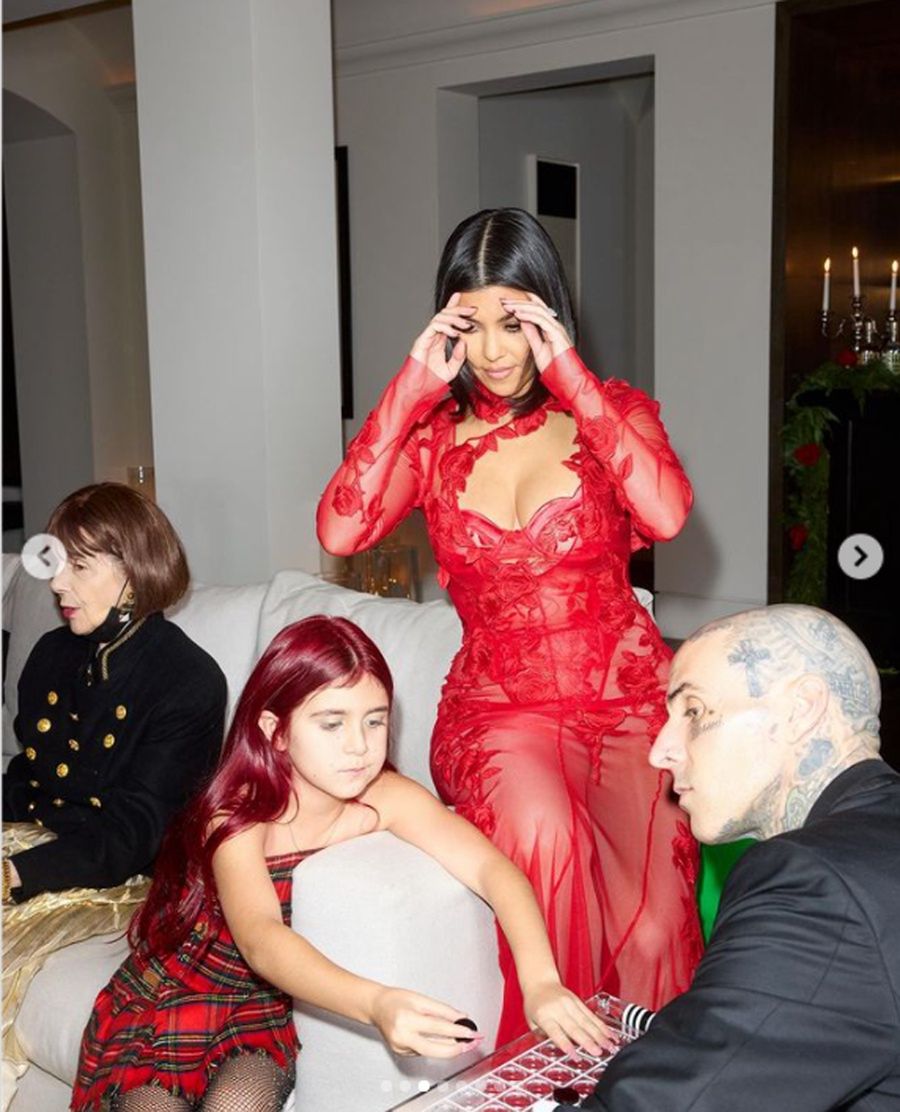 Kourtney Kardashian pokazała zdjęcia ze świąt 