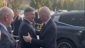 Znów przyjechał do Polski. Przywitał go Kulesza
