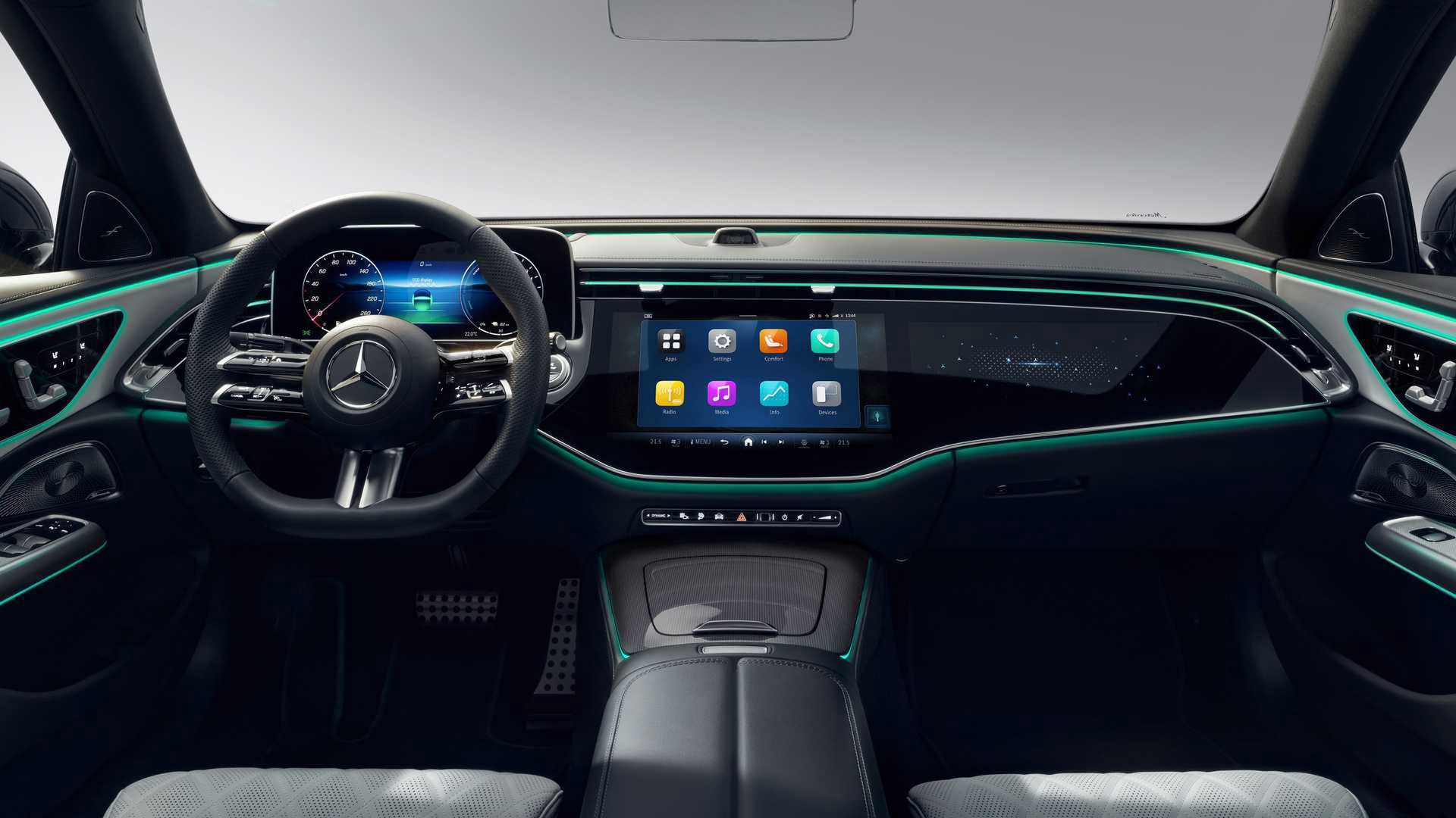 Nowy Mercedes Klasy E - wnętrze