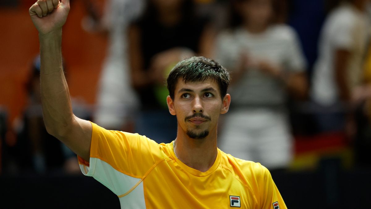 PAP/EPA / Biel Alino / Na zdjęciu: Alexei Popyrin