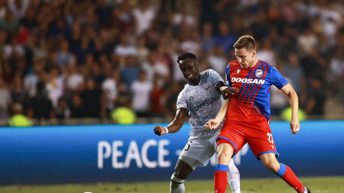 Getty Images / Aziz Karimov / Na zdjęciu: mecz Karabach Agdam - Viktoria Pilzno