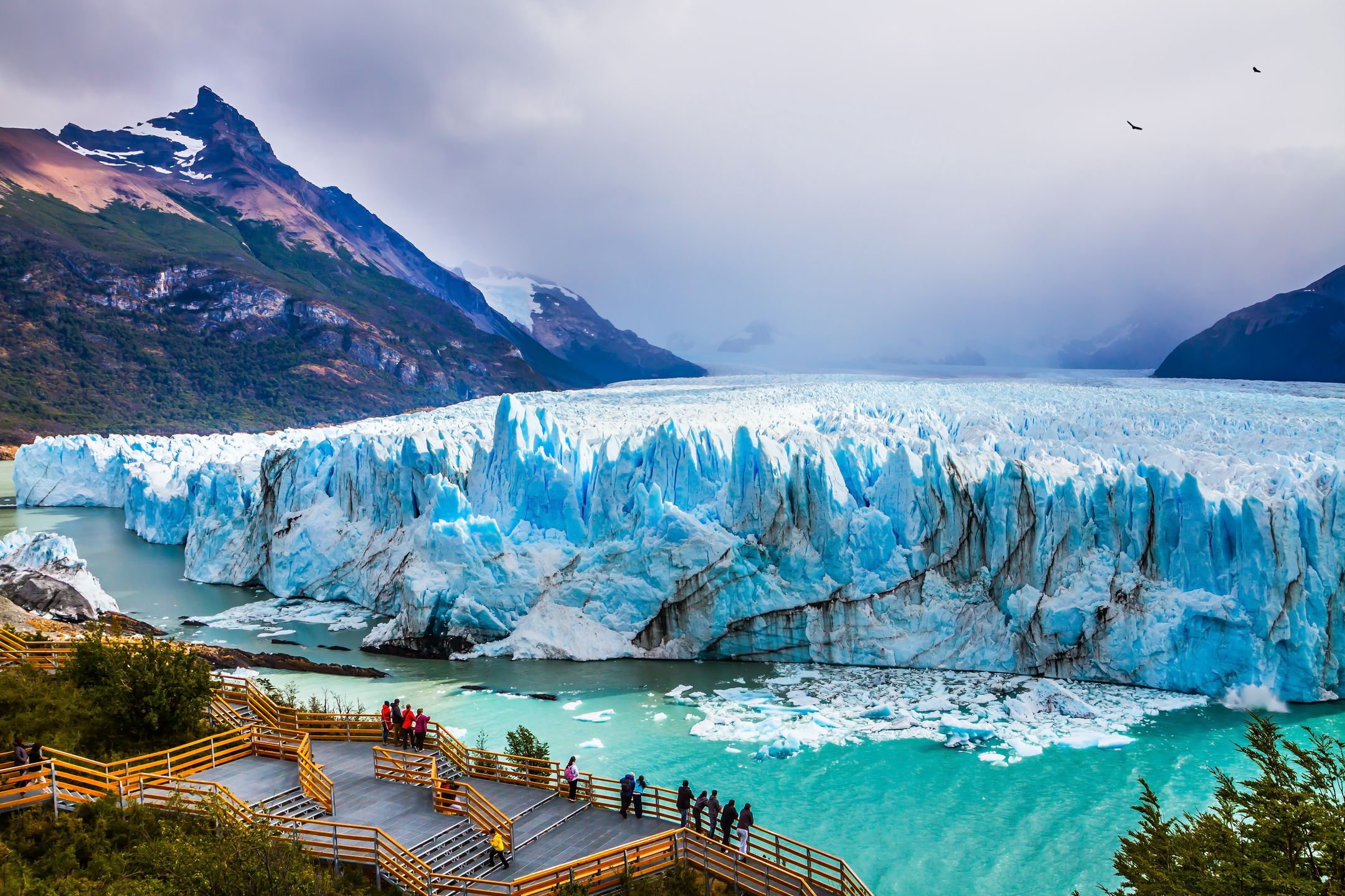 Lodowiec Perito Moreno w argentyńskiej części Patagonii