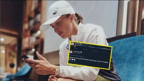 Świątek napisała do mistrza US Open. "Ale jazda!"