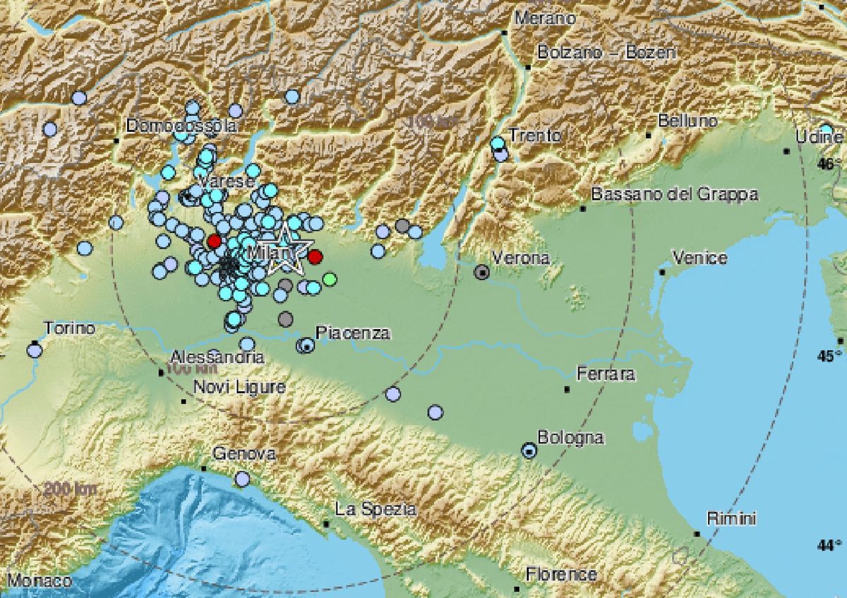 Silne trzęsienie ziemi na północy Włoch