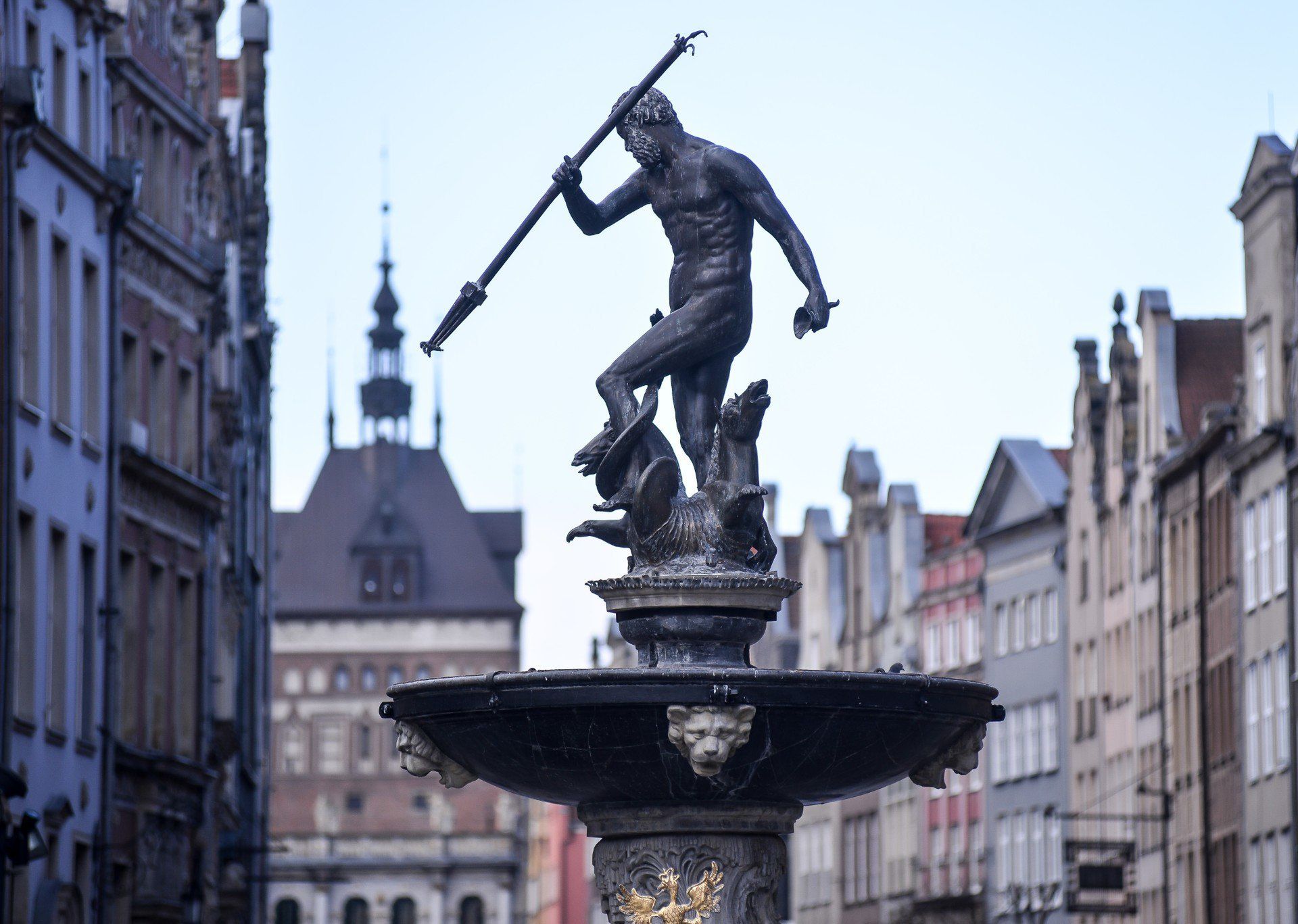 Fontanna Neptuna w Gdańsku