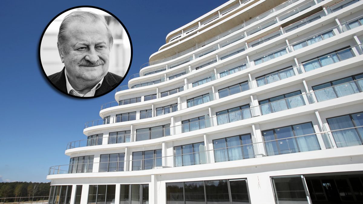 Tadeusz Gołębiewski, założyciel znanej sieci hoteli oraz fabryki cukierniczej zmarł we wtorek. Władze gminy boją się o losy niedokończonej budowy hotelu w Pobierowie