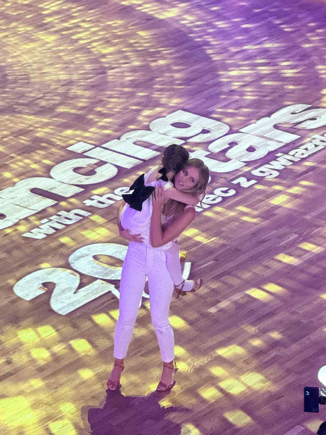 Agnieszka Kaczorowska z córką