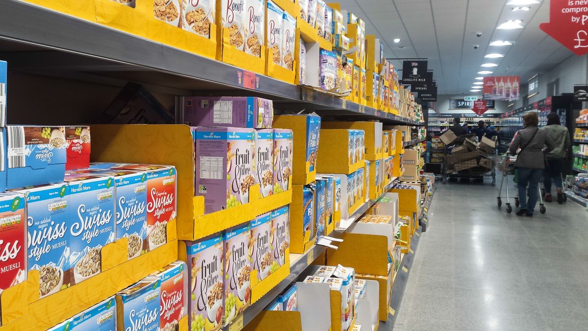 Peterlee / Great Britain - April 18, 2019 : Breakfast cereal section in Aldi supermarket showing food goods for sale
aisle, aldi, bakery, brand, breakfast, business, buy, cereal, chain, cheap, choice, consume, consumer, consumption, customer, customers, discount, economy, editorial, europe, fibre, food, fresh, german, germany, grocery, interior, lifestyle, market, products, promo, purchase, retail, retailer, shelf, shop, shopper, shoppers, shopping, sign, store, supermarket