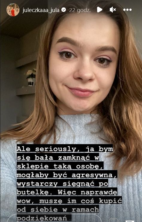 Julia Wróblewska odzyskała skradziony telefon