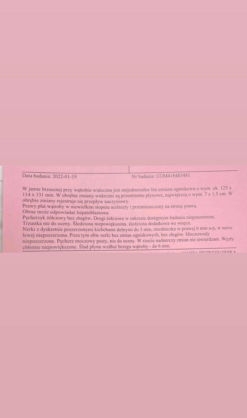 Dokumentacja udostępniona przez Magdalenę Stępień