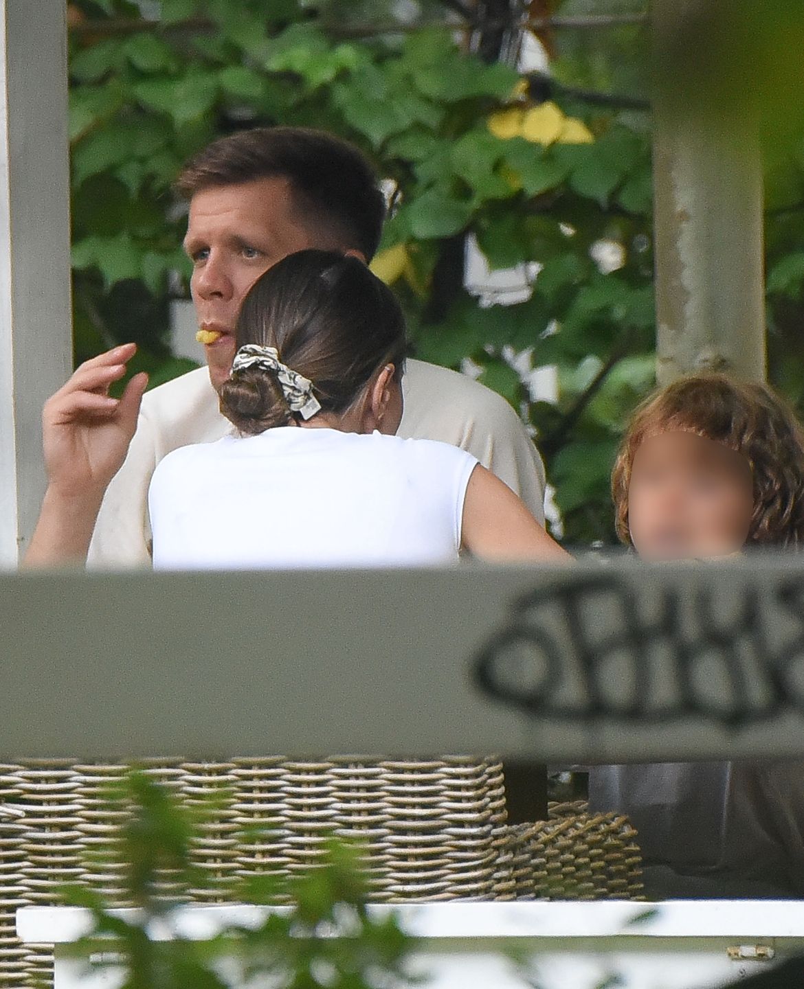 Wojciech Szczęsny i Marina Łuczenko