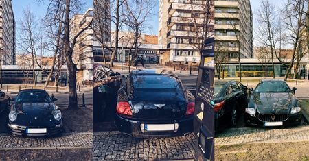 Luksusowe samochody porzucone w Warszawie. Nie są ruszane miesiącami