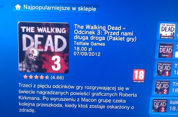 Coś brzydko pachnie? To trzeci odcinek The Walking Dead doczłapał się na PSN