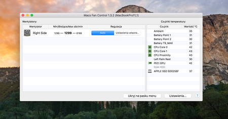 Macs Fan Control kompatybilny z OS X El Capitan