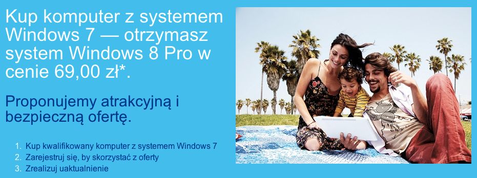 Windows 8 Pro za 69 złotych — ruszyła rejestracja