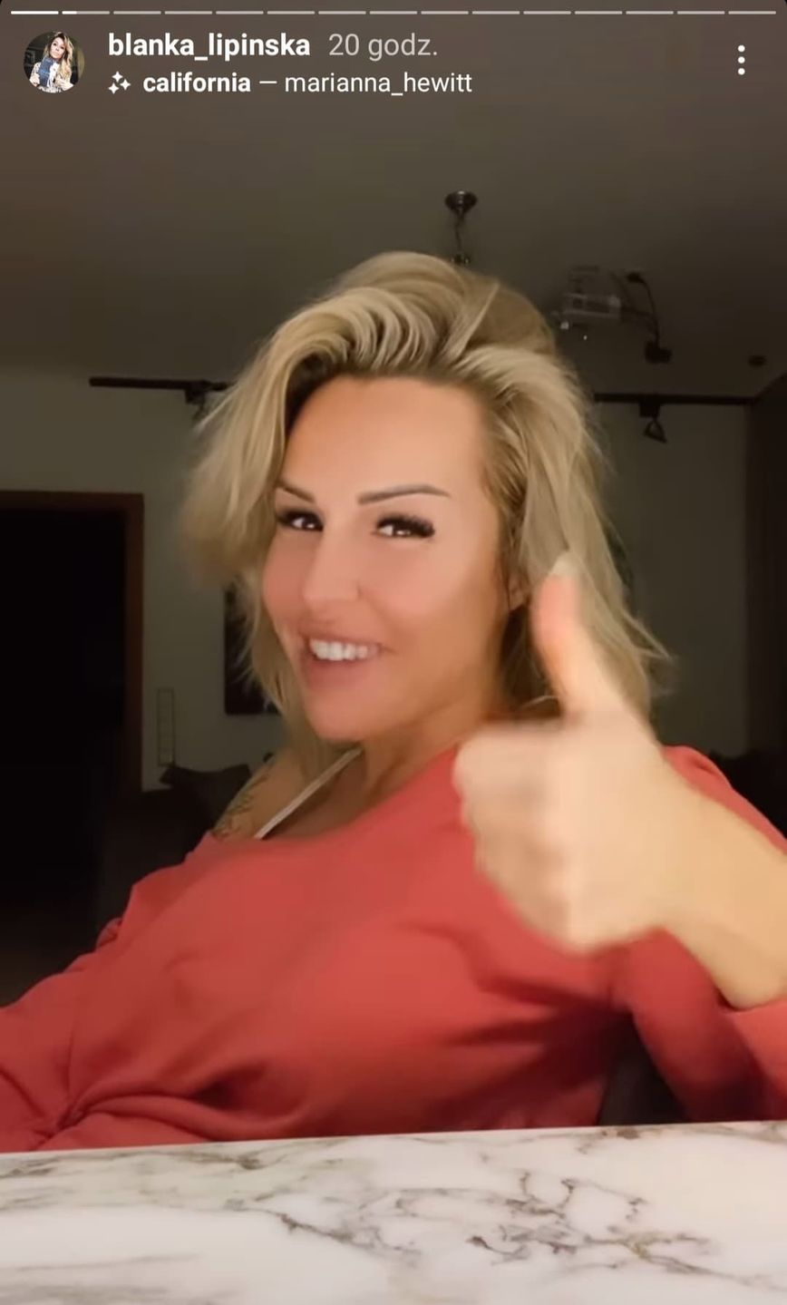 Blanka Lipińska - odrosty