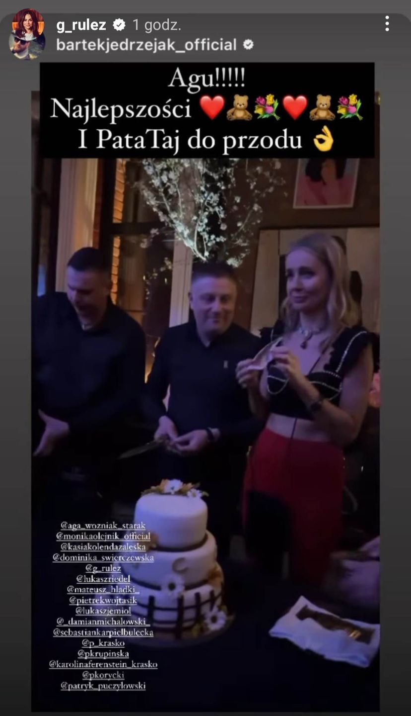 Agnieszka Woźniak-Starak - 45. urodziny