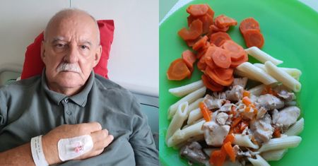 Były dziennikarz TVN24 biadoli na szpitalne jedzenie: "Niewyobrażalnie ZŁE W SMAKU i niezdrowe"