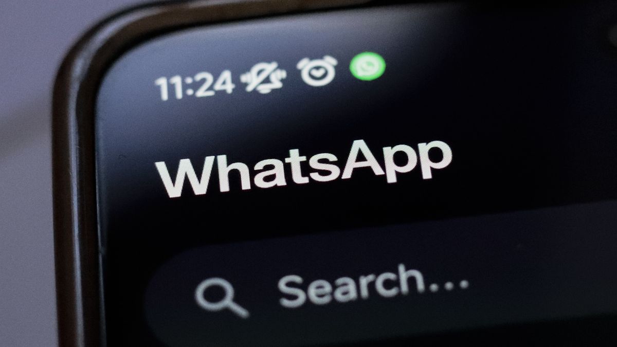 PARAGUAY - 2024/07/05: In this photo illustration, a close-up of the app title WhatsApp on a smartphone screen. (Photo Illustration by Jaque Silva/SOPA Images/LightRocket via Getty Images)