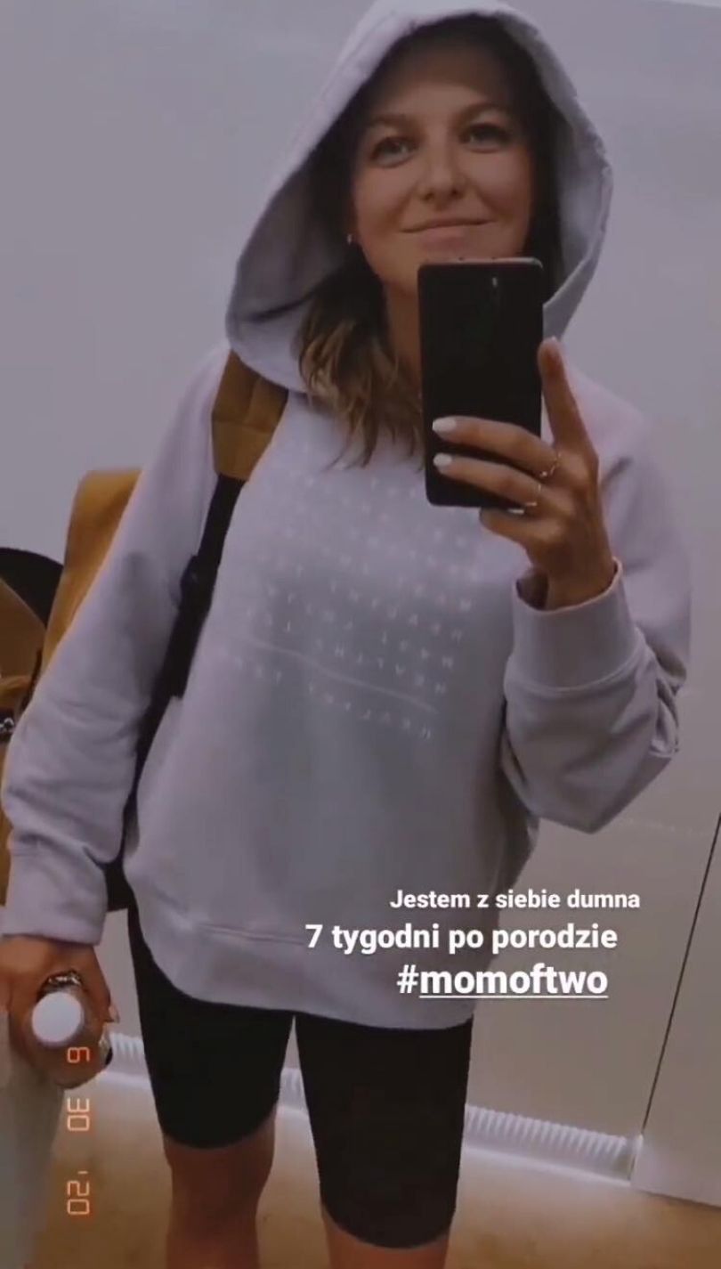 Anna Lewandowska dumna z powrotu do intensywnych treningów