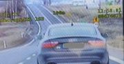 Maksymalny mandat w Małopolsce. Kierowca audi pędził jak szalony