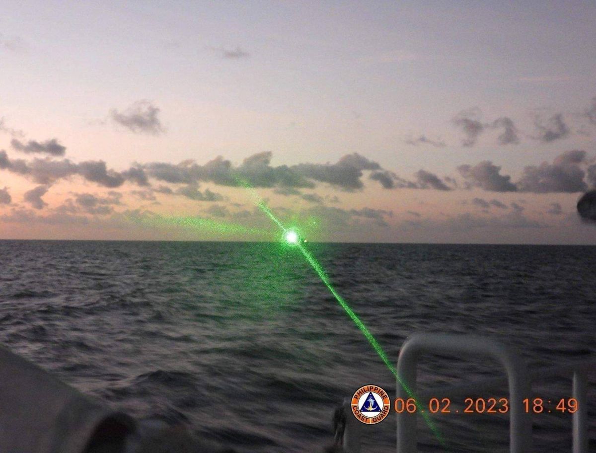 Chiński okręt oślepił laserem załogę jednostki filipińskiej straży przybrzeżnej