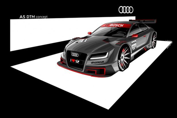 Audi A5 Coupe R17 DTM Concept - pierwsze wizualizacje konkurenta BMW M3 DTM