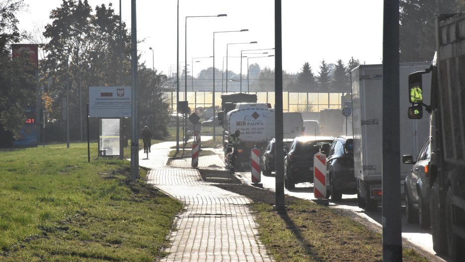 Przebudowa skrzyżowania w ciągu DW 515 w Malborku