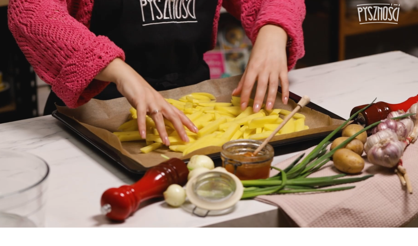 Frytki z piekarnika